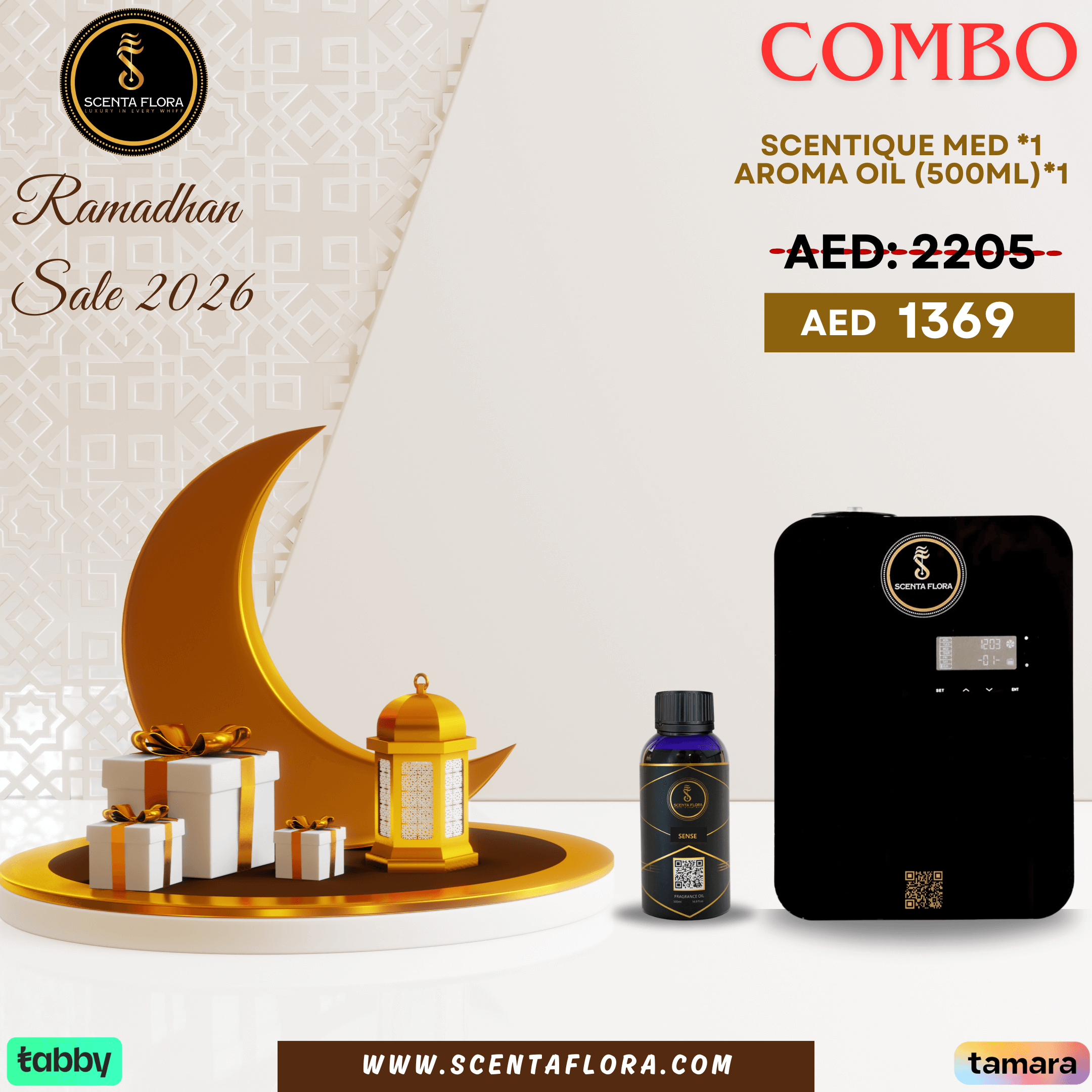 Ramdan Offer 2026 Combo (Scentique Medium)