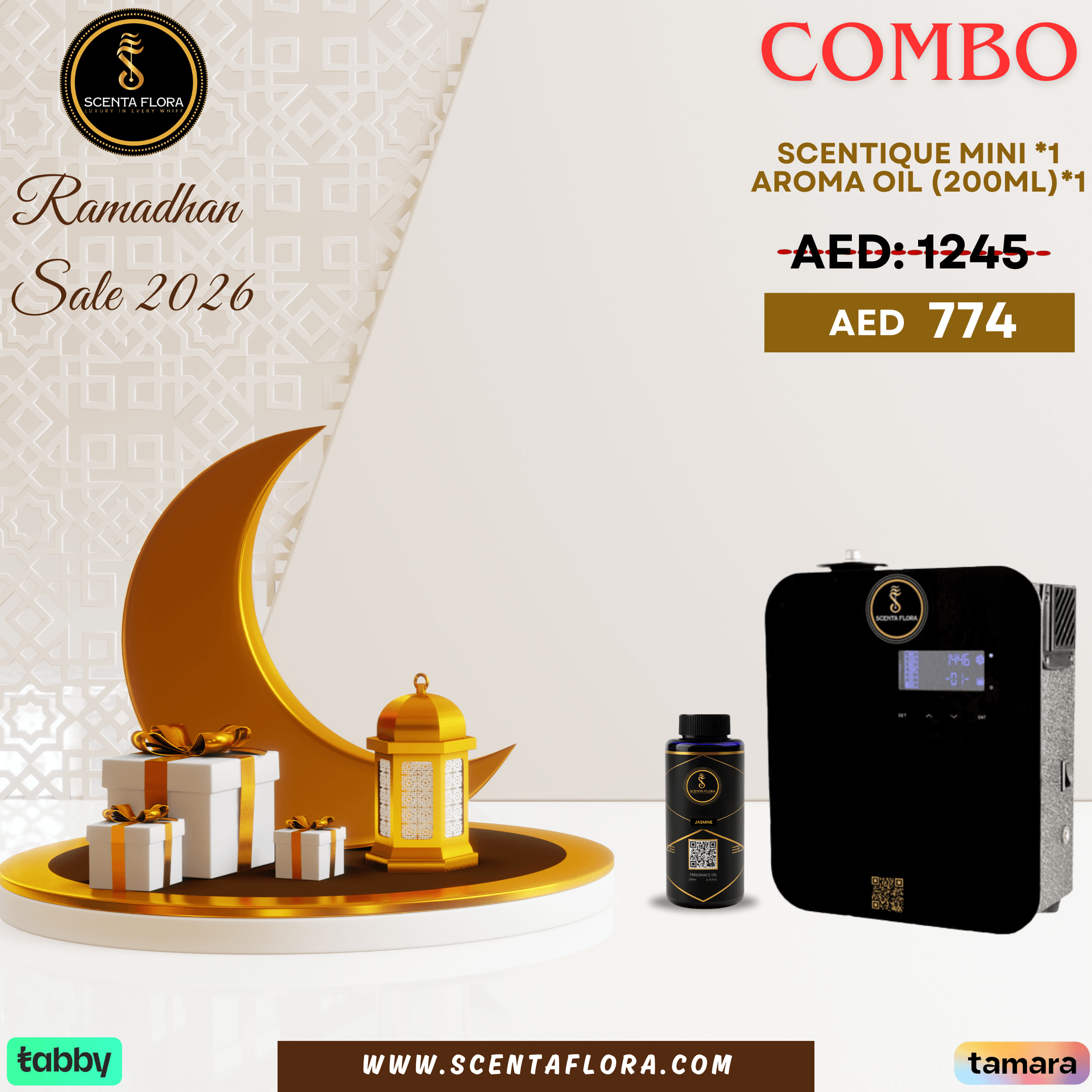 Ramdan Offer 2026 Combo (Scentique Mini)