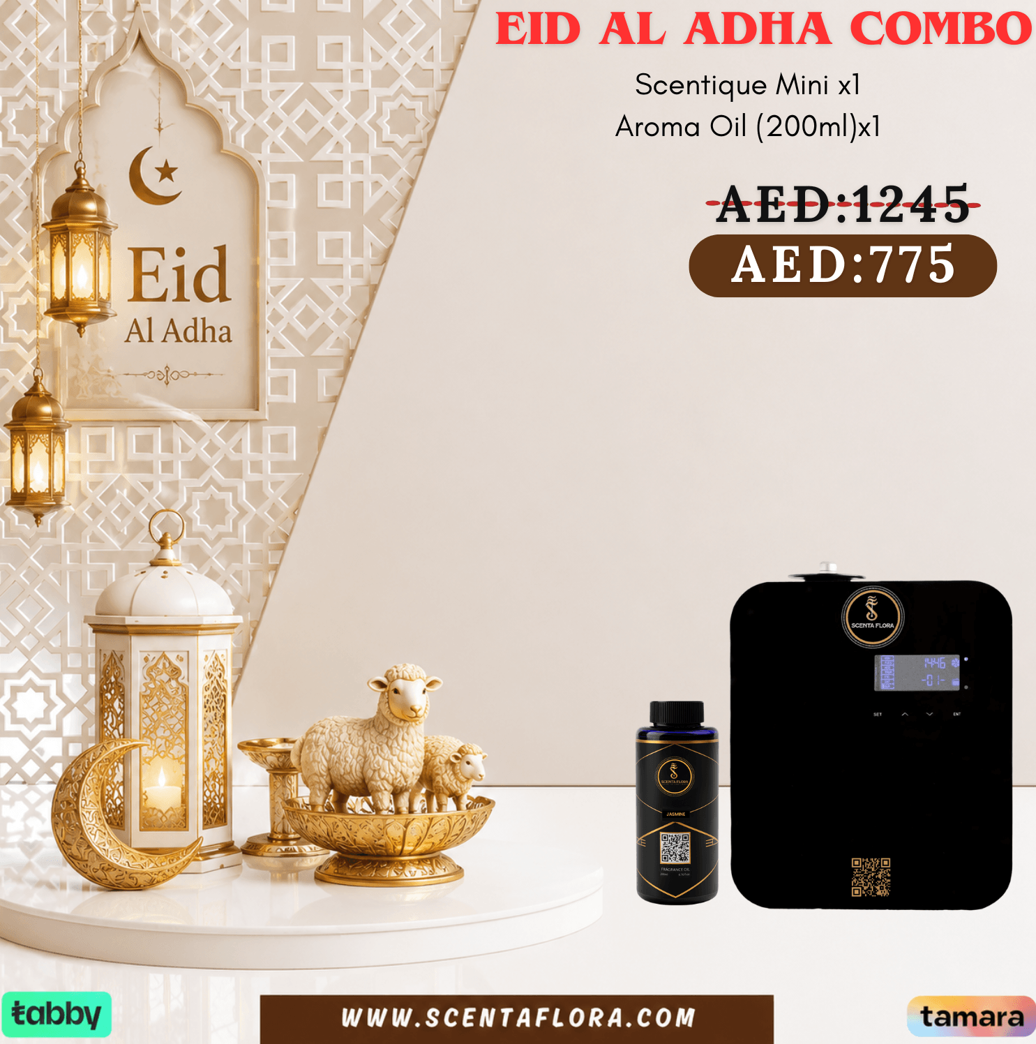 Combo of Scentique Mini1 & Aroma Oil1